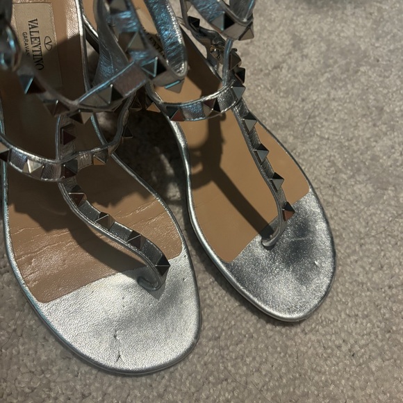 Valentino Garavani Rockstud Cage Flat Sandals sz 36 - Picture 6 of 8